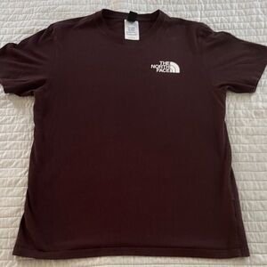 The North Face Men's Dark Brown Short Sleeve Tee